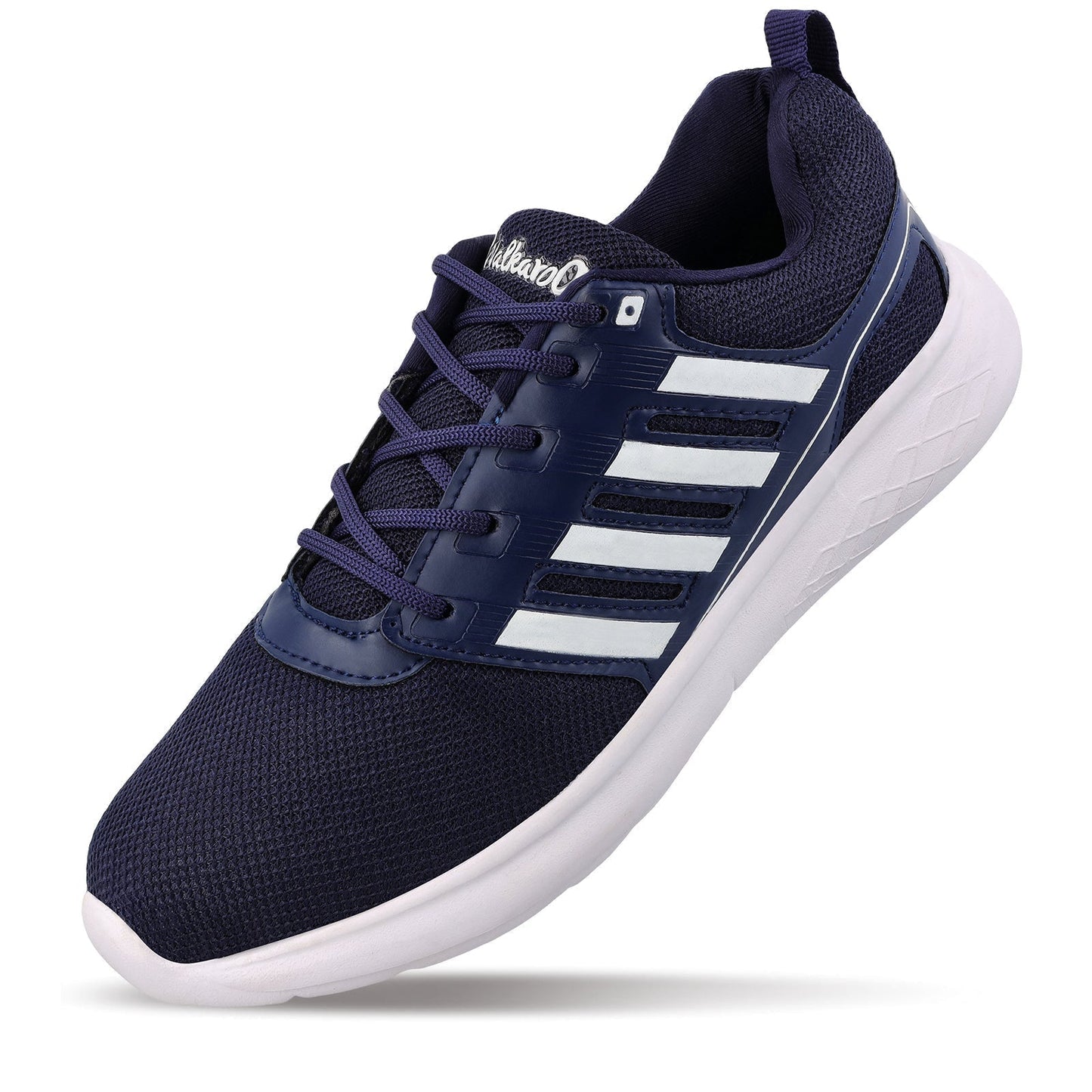 Walkaroo Boys Lace-up Training Shoes - WS3008 Navy Blue - Walkaroo Footwear