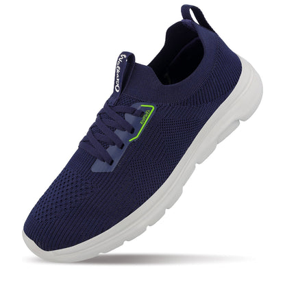 Walkaroo Men Walking Shoes - WS9548 Navy Blue - Walkaroo Footwear