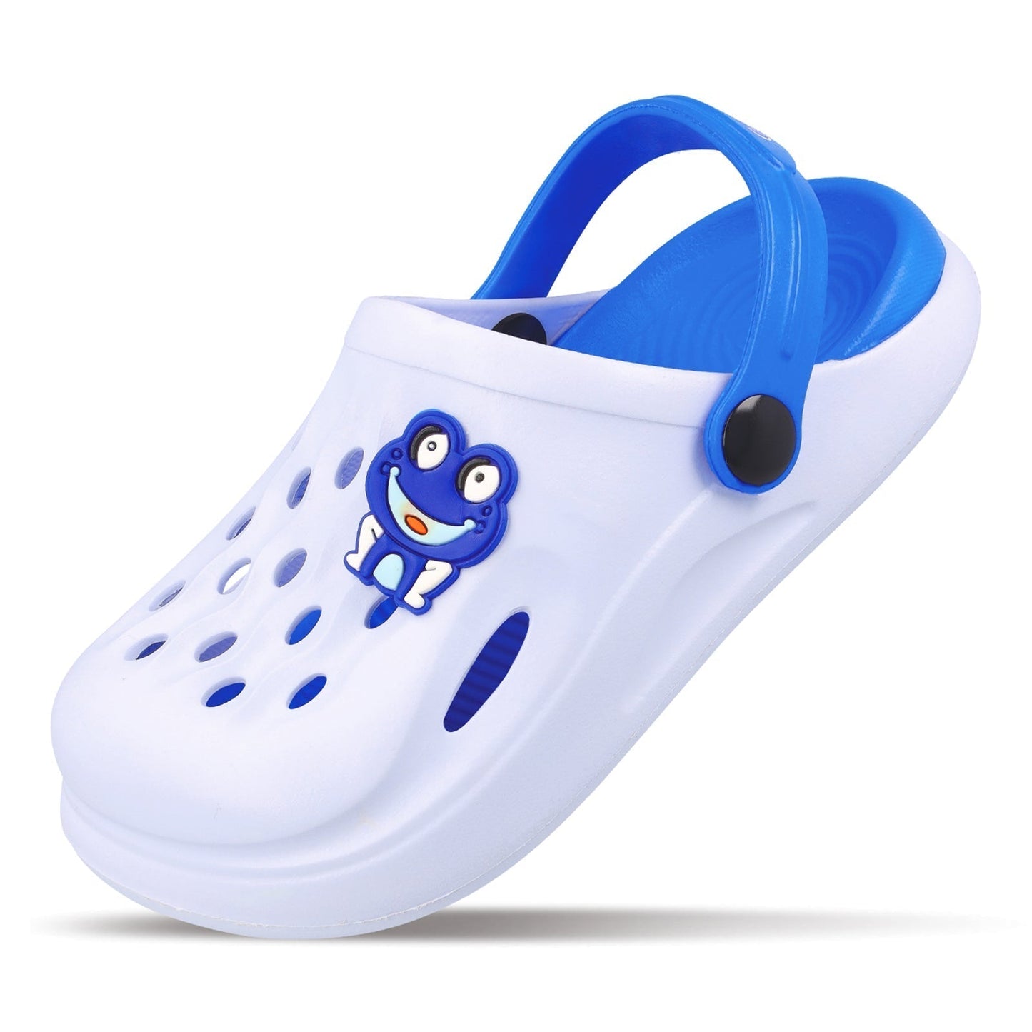 Walkaroo Boys Sandals Footwear - WK360 White Blue - Walkaroo Footwear