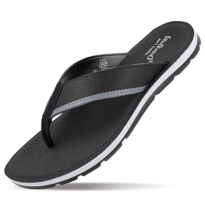 Men's Daily Wear V-Strap Sandals - WGP50006 Black