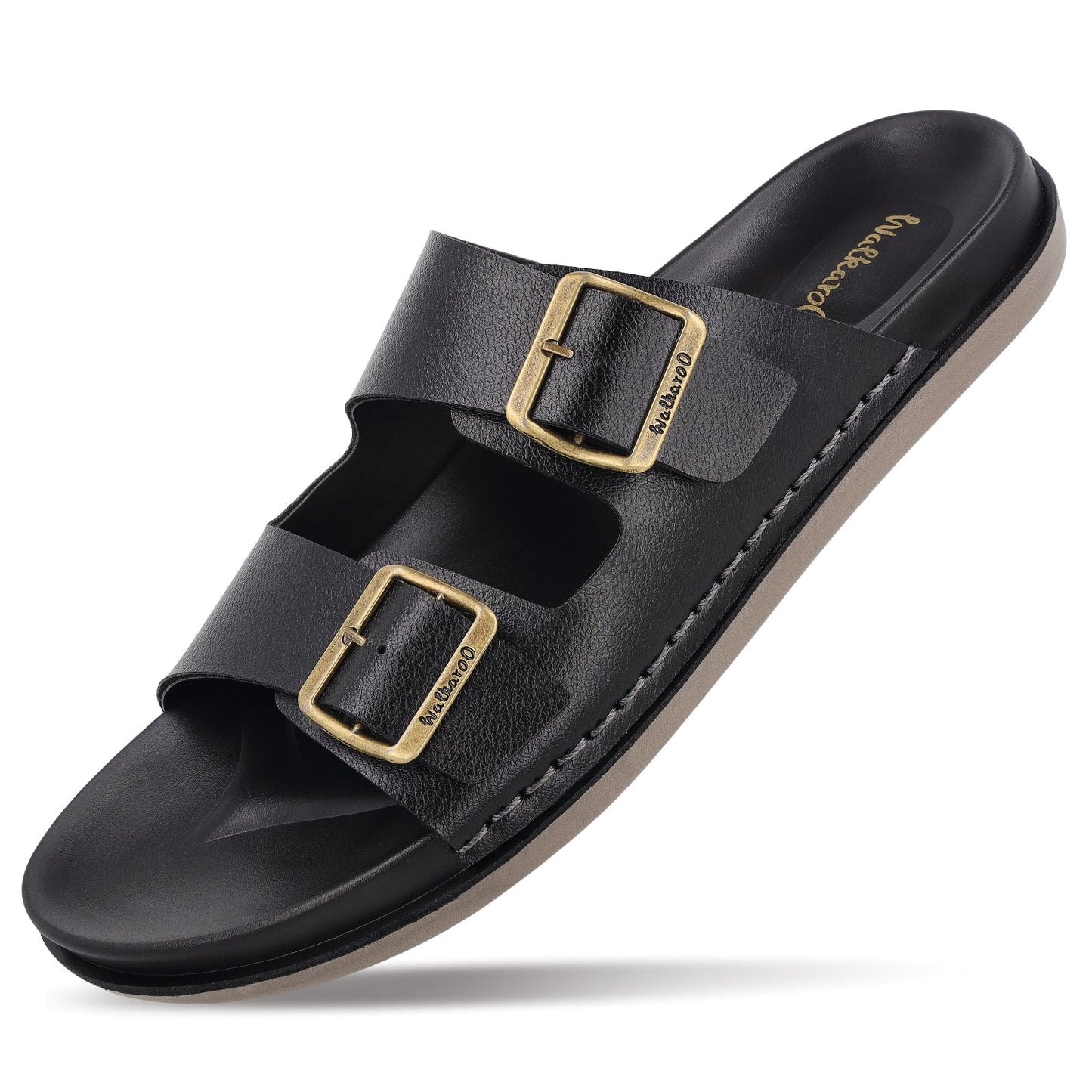 Men's Daily Wear Comfort Sandals - WE1337 Special Black