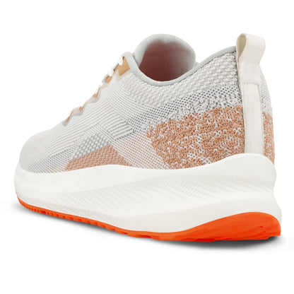 Men's Lace-up Sports Shoe - WS9114 White Beige