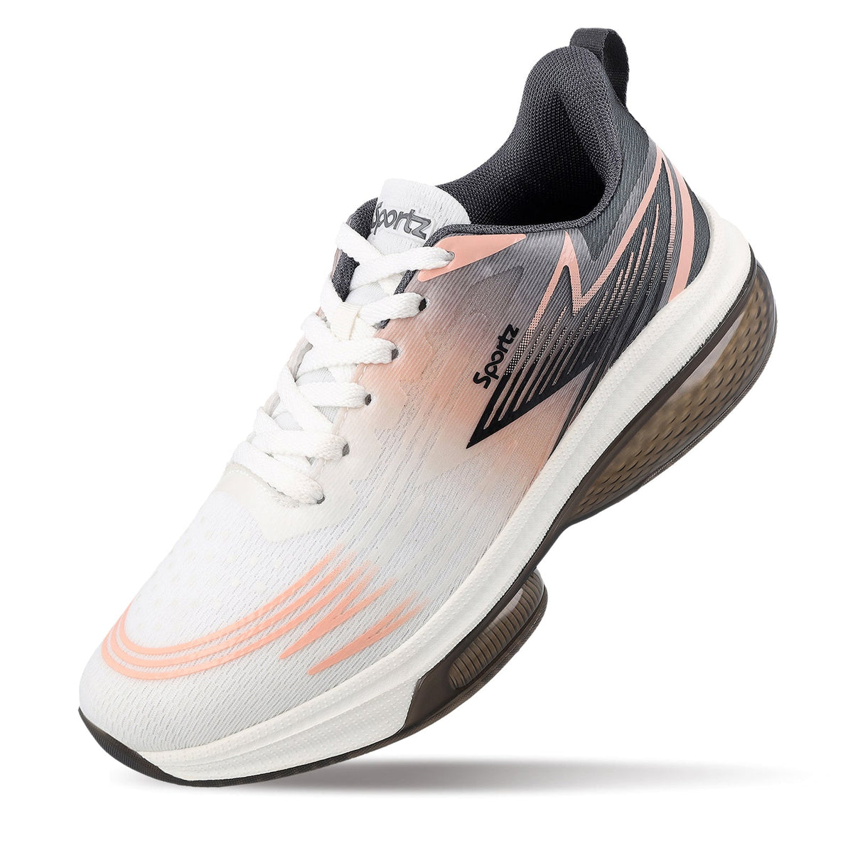 RULER Men's Lace-up Sports Shoes - WS9157 Black Orange