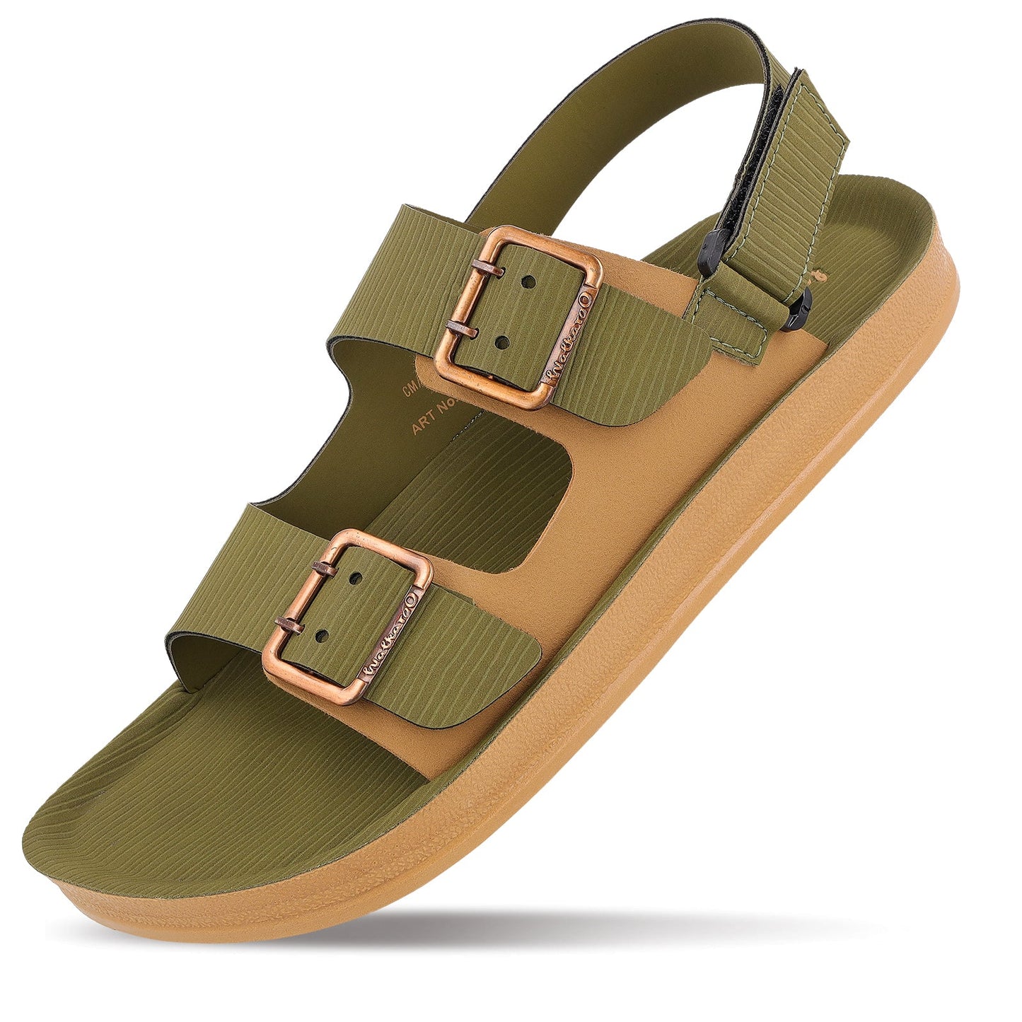 Men's Daily Wear Sandals - WGR58051 Olive