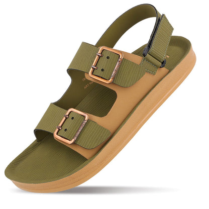 Men's Daily Wear Sandals - WGR58051 Olive