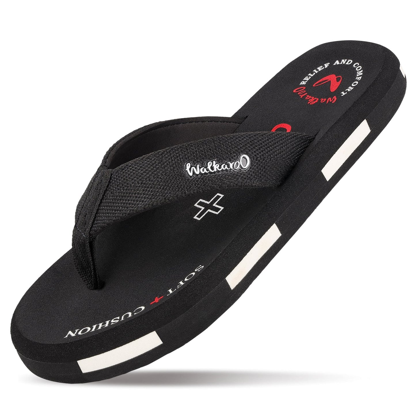 Men's Care Plus Flip-Flop  - WH3816 Black