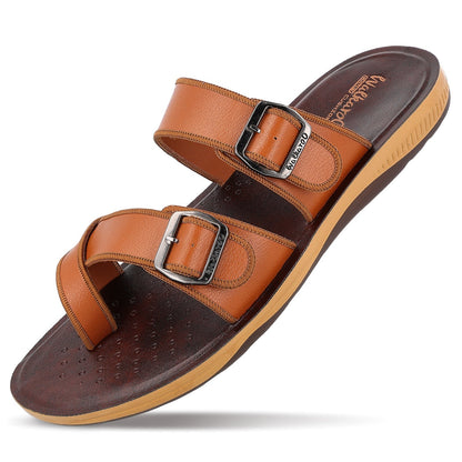 Men's Daily Wear Sandals- WE1341 Brown