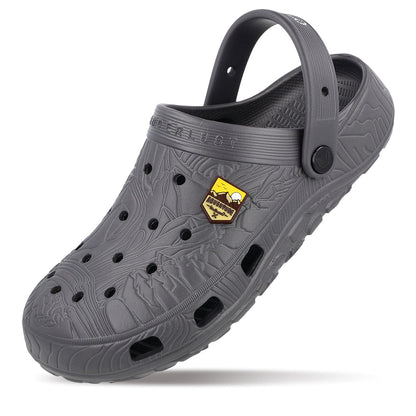 Men's Clogs  - WC8801 Dark Grey