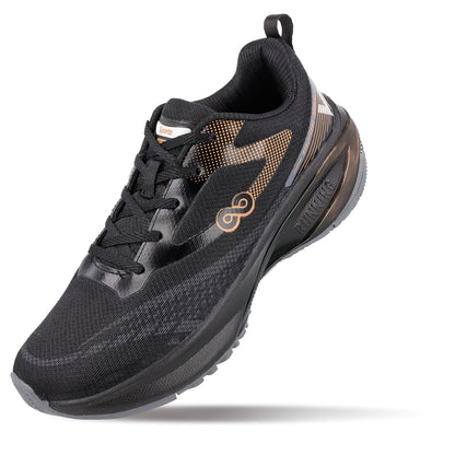 Men's Lace-up Sports Shoes - WS9167 Black Copper