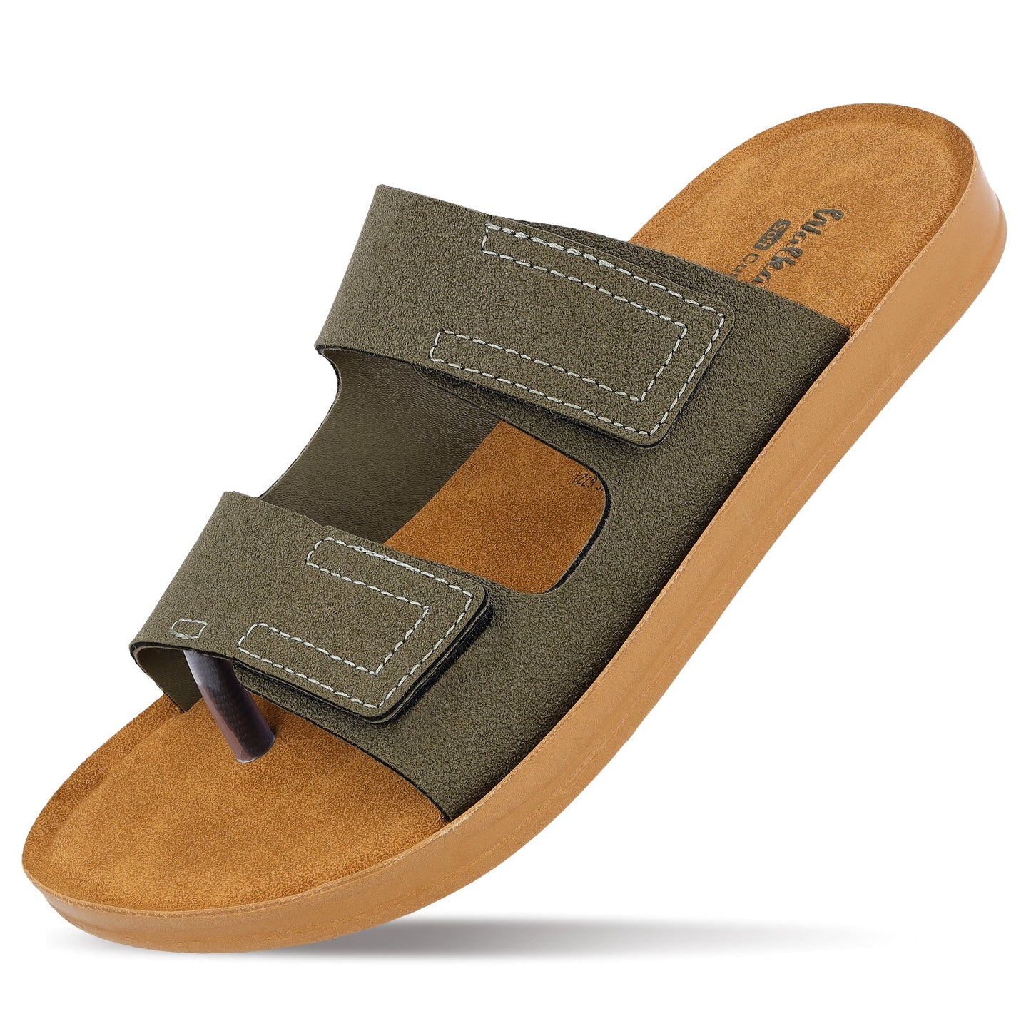 Boy's Daily Wear Sandals - WBR53217 Olive