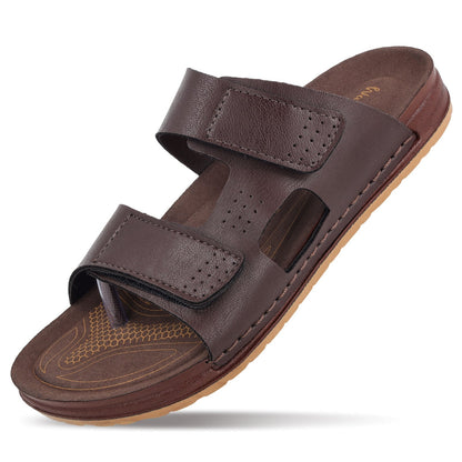 Men's Daily Wear Comfort Sandals - WGP53405 Brown