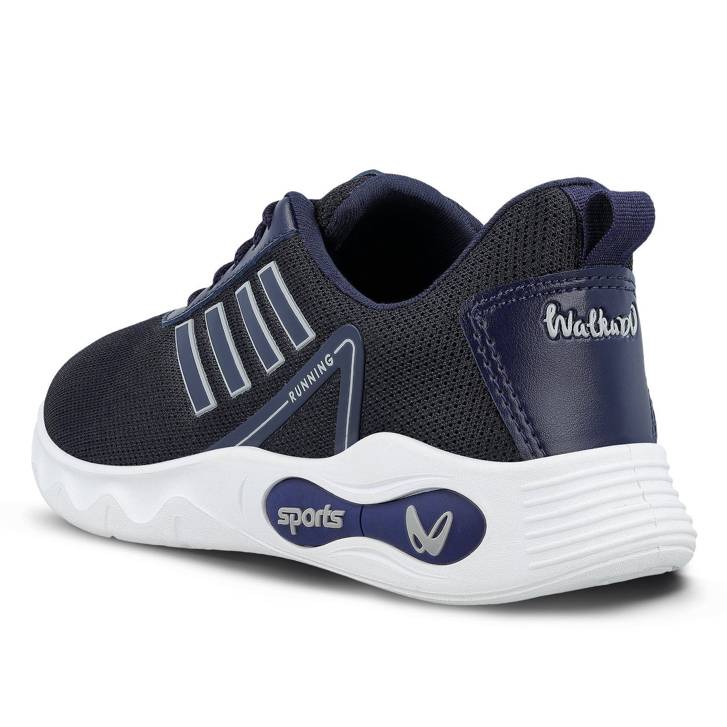 Walkaroo Boys Shoes - WK381 Navy Blue - Walkaroo Footwear