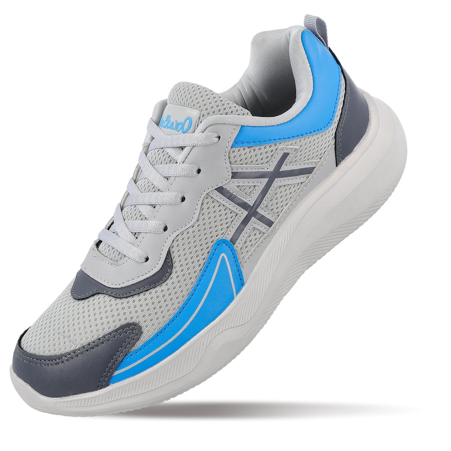 Men's Lace-up Sports Shoes - WS3114 Light Grey