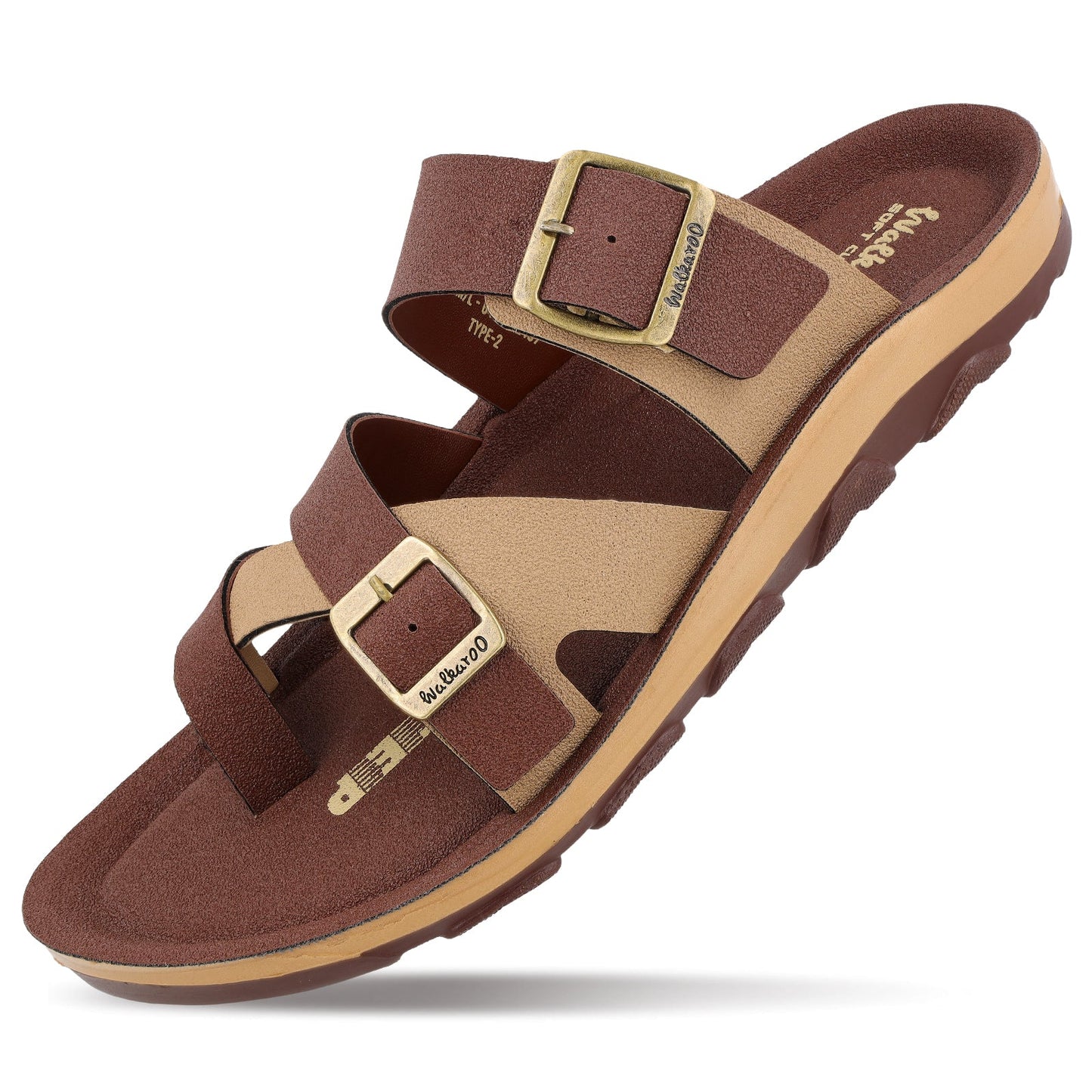 Men's Daily Wear Comfort Sandals - WGP53113 Brown