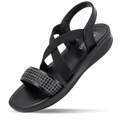 Women's Daily Wear Sandal  - WL7885 Black