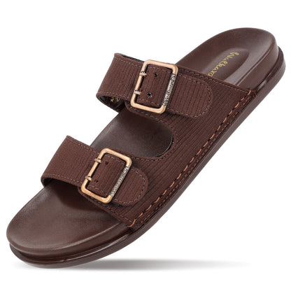 Men's Daily Wear Comfort Sandals - WGP53140 Brown