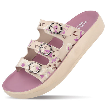 Women's Daily Wear Sandals - WLR74030 Mauve