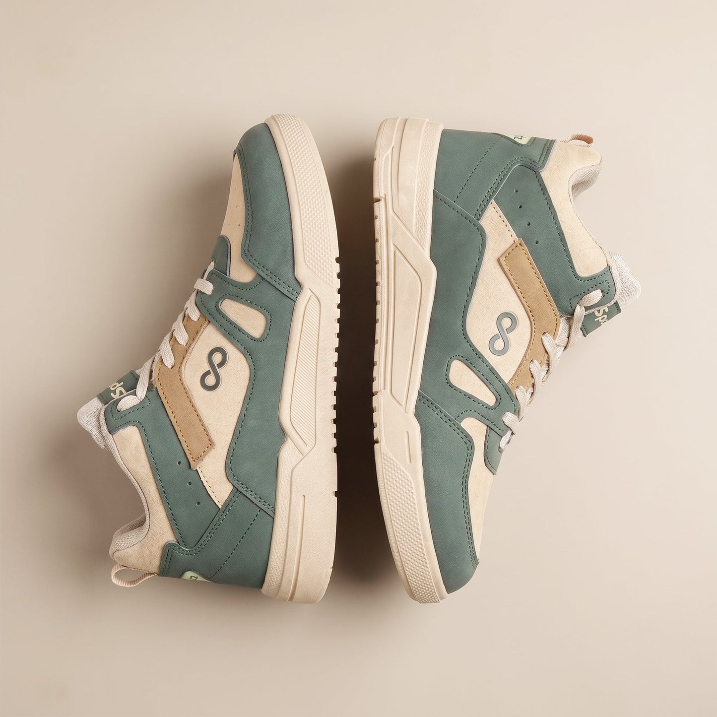 Men's Sports Sneakers -ONG97001  Khaki Olive