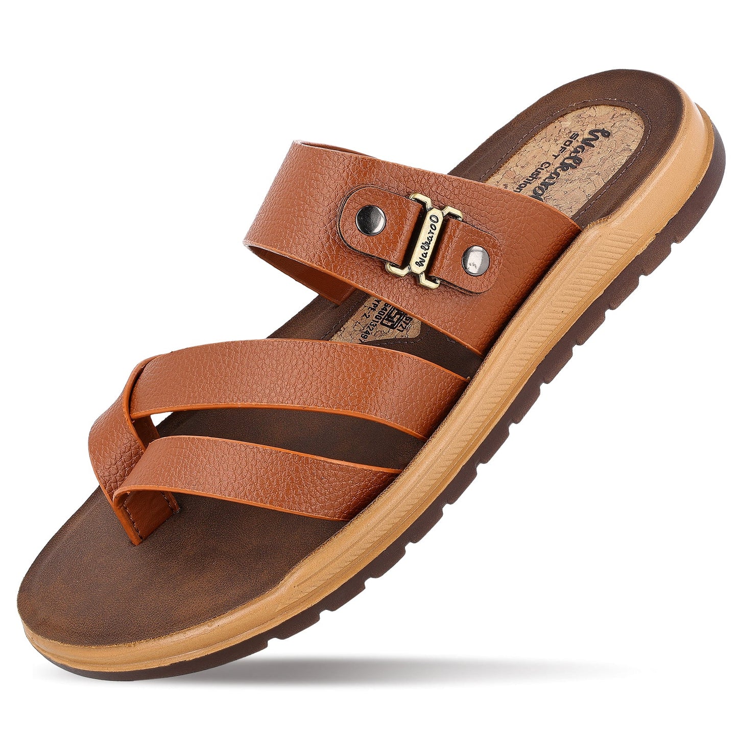 Men's Daily Wear Comfort Sandals - WGP53092 Tan