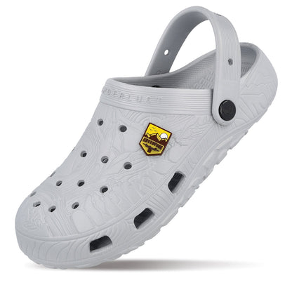 Men's Clogs  - WC8801 Light Grey