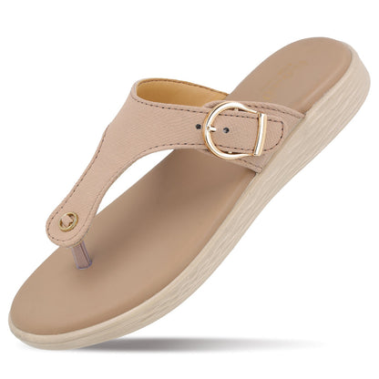 Women's Daily Wear Sandals - WLP71234 French Beige