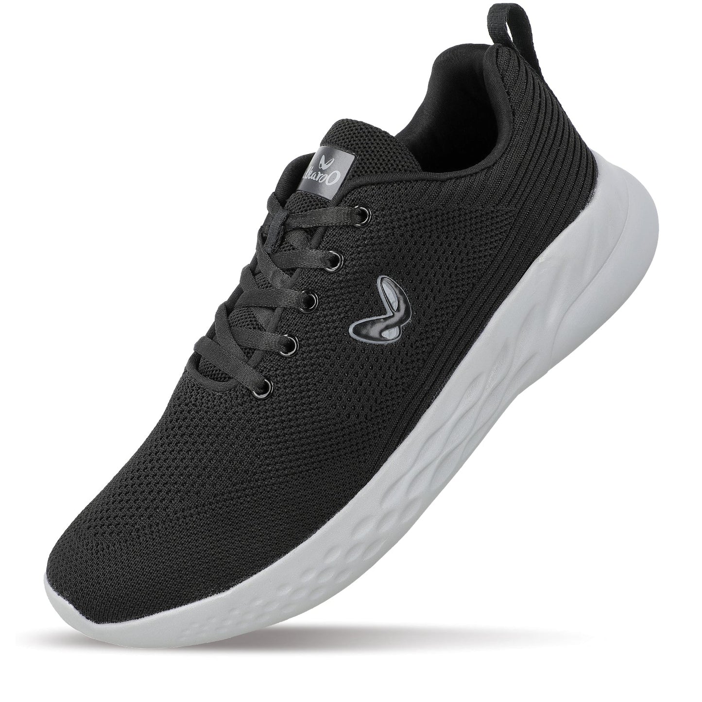 Walkaroo Running Shoes for Men - WS9081 Black - Walkaroo Footwear