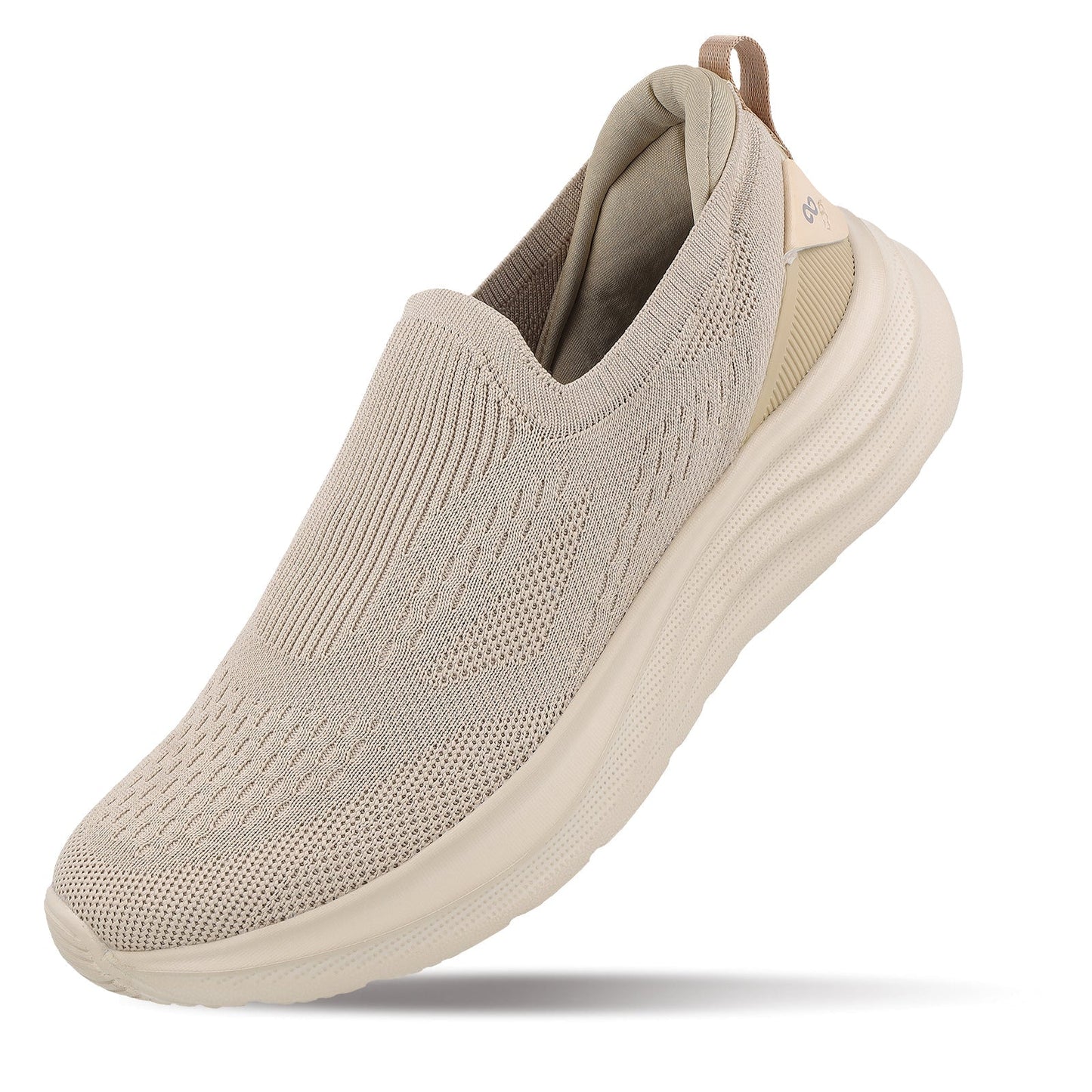Men's Slip-On Sports Shoe -ONG97011 Beige