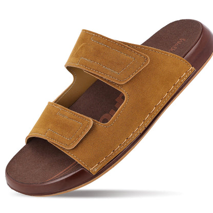 Men's Daily Wear Comfort Sandals - WGP53032 Camel