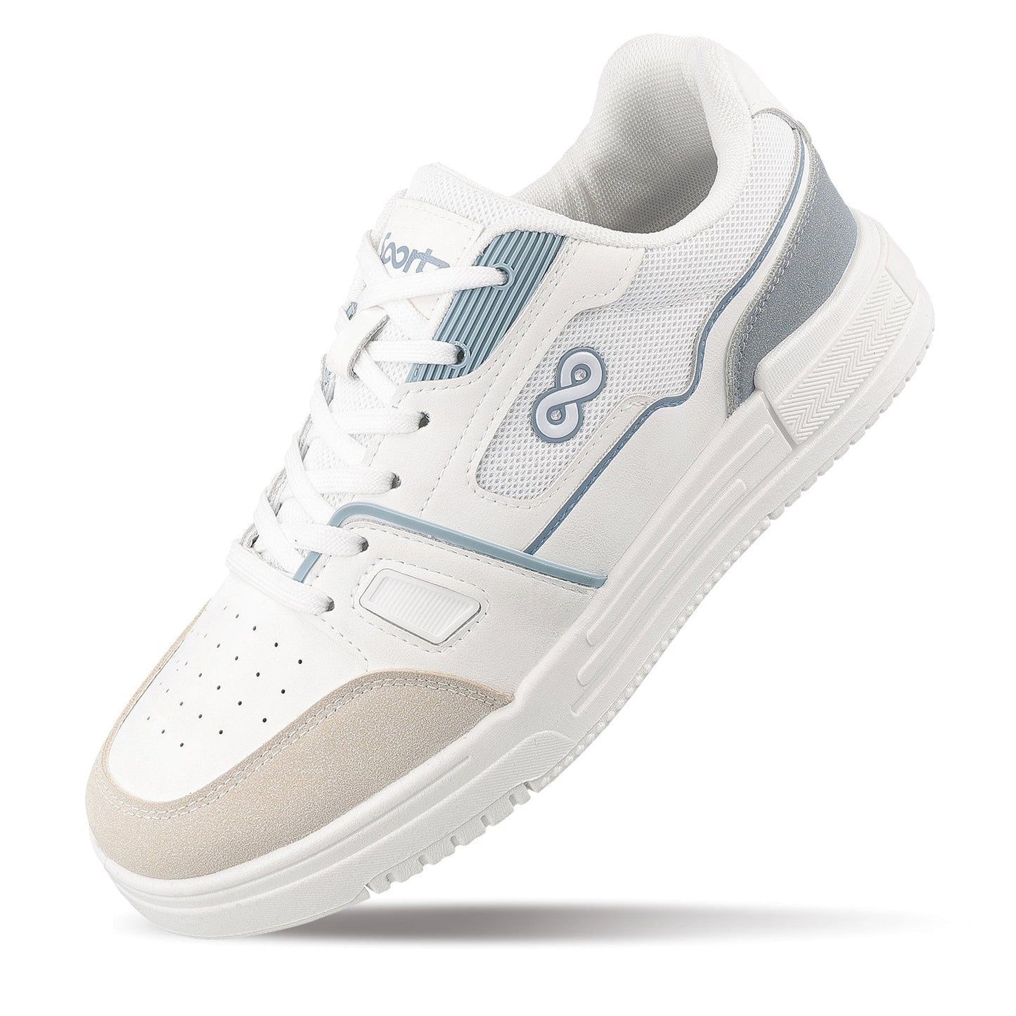 Men's Sports Sneakers - WY3489 White Grey