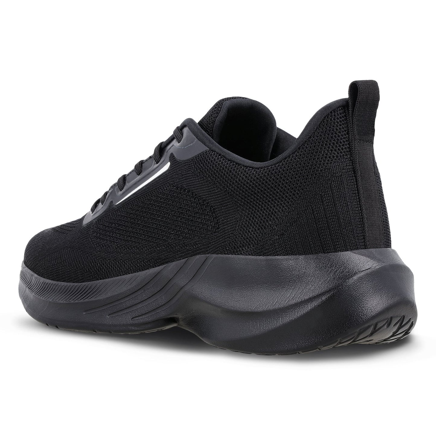 Men's Lace-up Walking Shoe - WS9557 Black Black