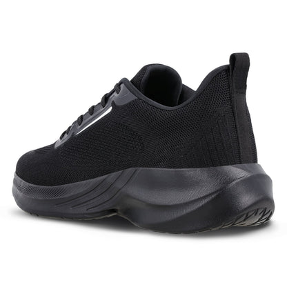 Men's Lace-up Walking Shoe - WS9557 Black Black