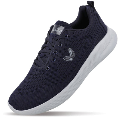 Walkaroo Running Shoes for Men - WS9081 Navy Blue - Walkaroo Footwear