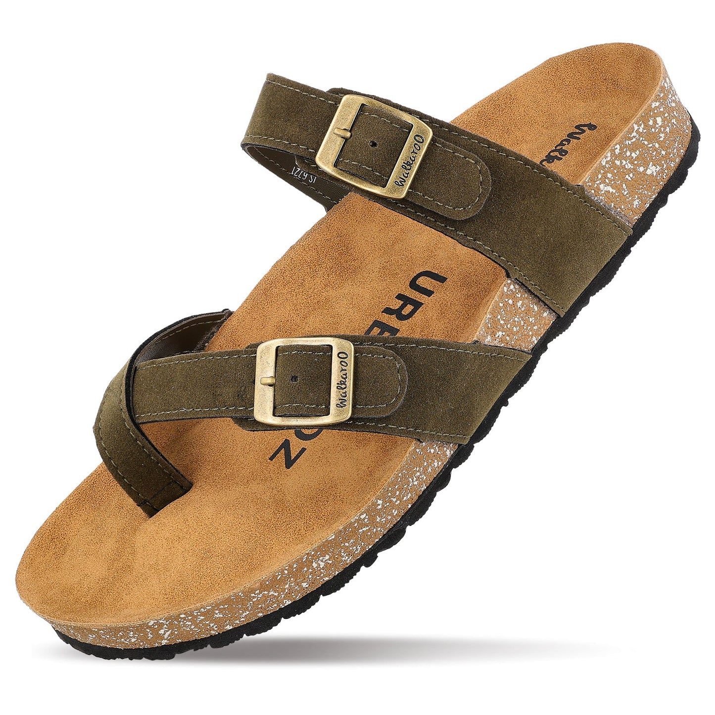 URBANOZ Men's Comfort Sandals - WGE53241 Olive