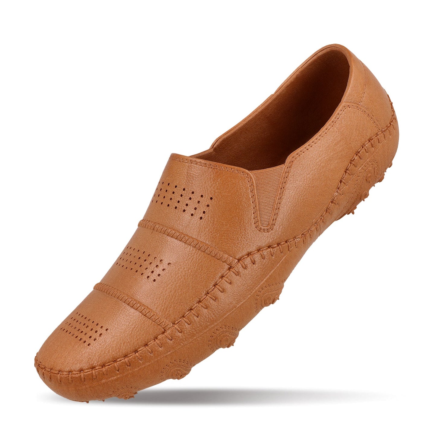 Men's Slip-On Rain Shoes - 12316 Tan