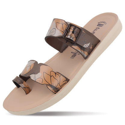 Women's Daily Wear Sandals - WLR74056 Espresso