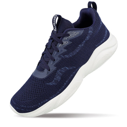 Men's Lace-up Sports Shoes - WS9554 Navy Blue