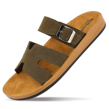 Women's Daily Wear Sandals - WLP72009 Olive Beige