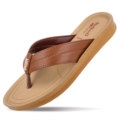 Women's Daily Wear Sandals  - WLR71202 Brown