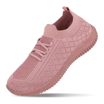 Walkaroo Womens Walking Shoes - WY3359 Peach - Walkaroo Footwear