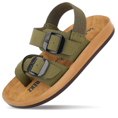 Kid's Daily Wear Sandal  - WKP80006 Olive