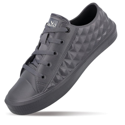SNEAKEEZ Men's Rain Shoes - WC8791 Dark Grey