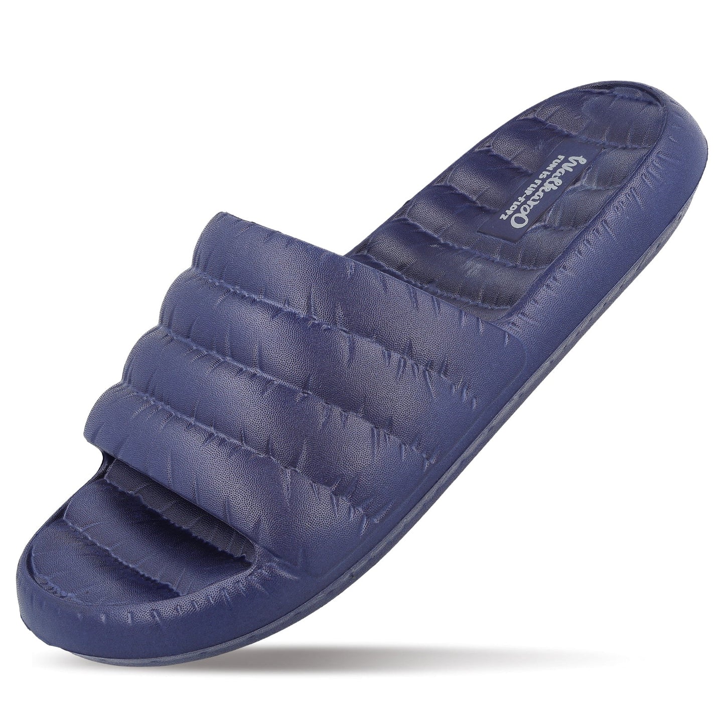 Men's Flip Flop Sliders  - WC8770 Navy Blue