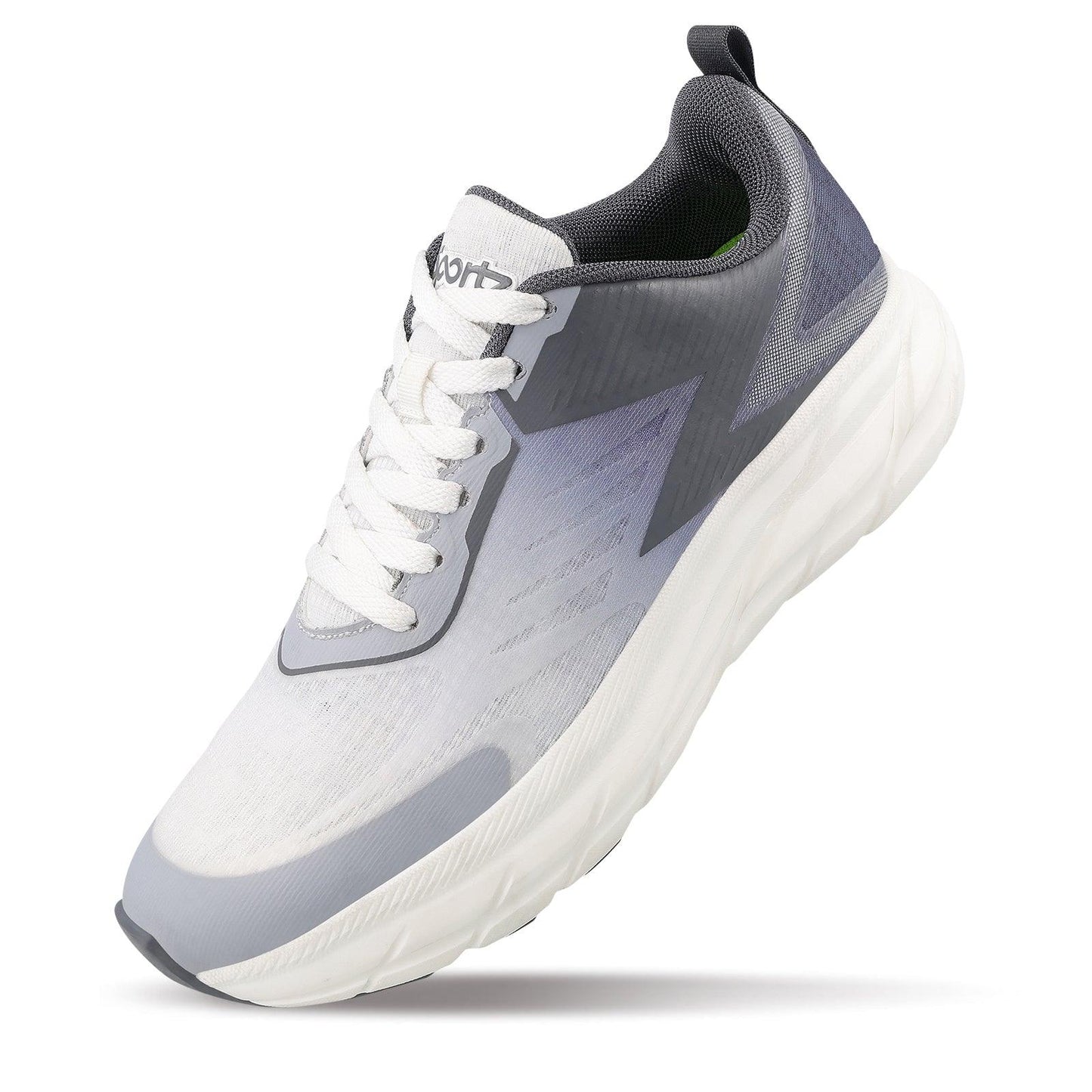 Men's Lace-up Sports Shoes - WS97543 White Grey