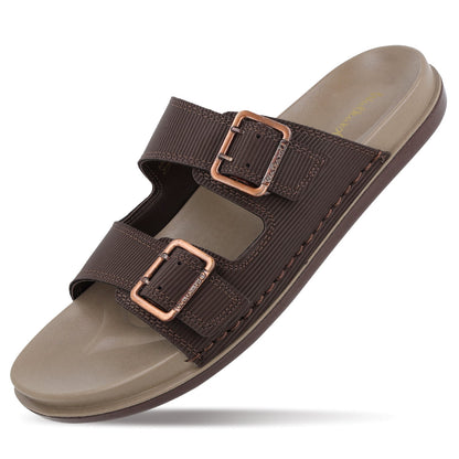 Men's Daily Wear Comfort Sandals - WE1337 Dark Brown
