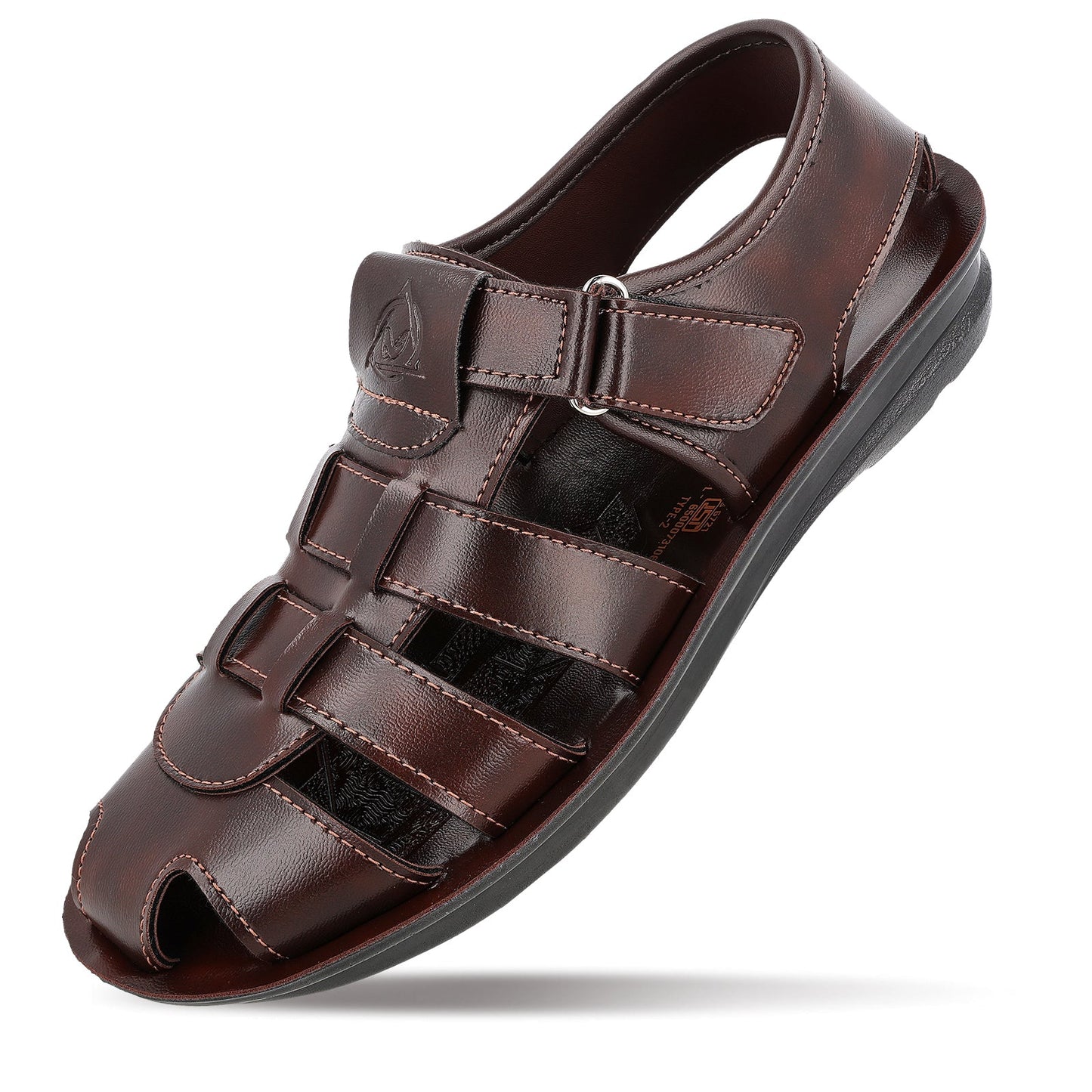 Men's Fisherman Sandals - WGR58052 Brown