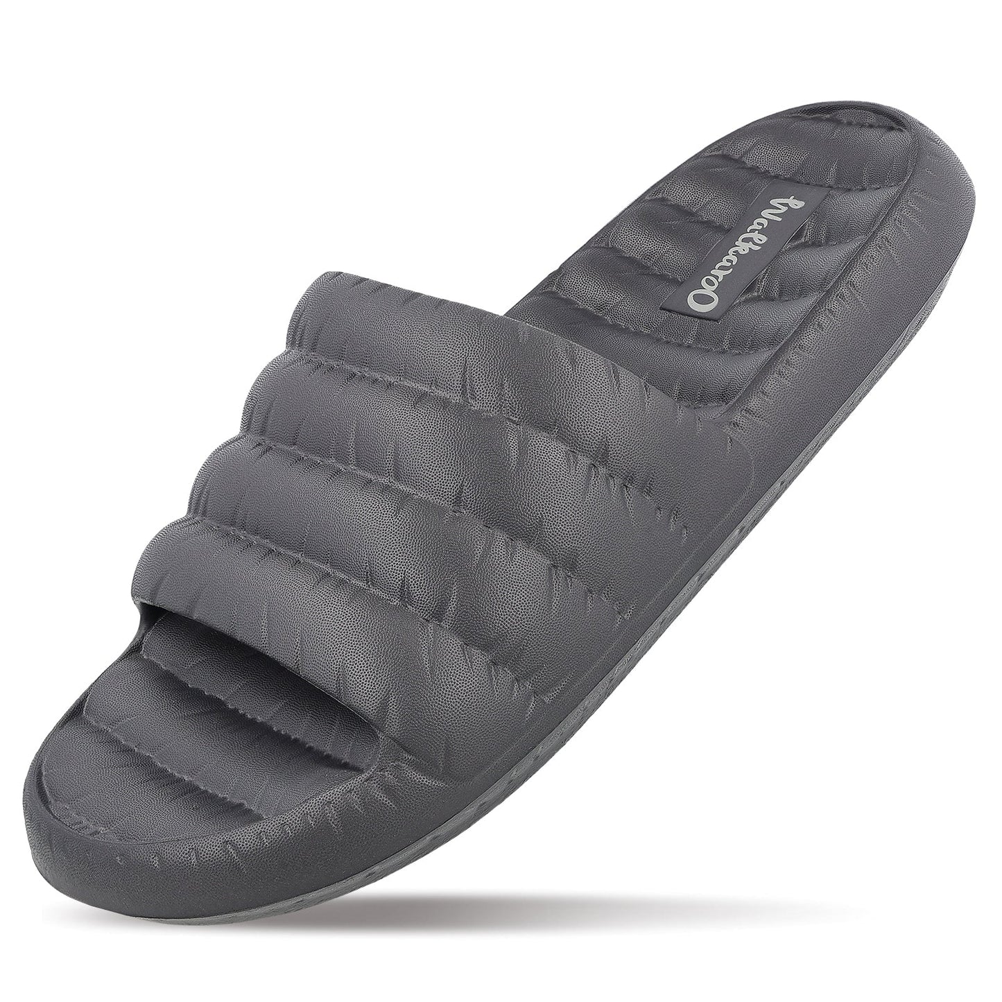 Men's Flip Flop Sliders  - WC8770 Dark Grey