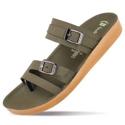Women's Daily Wear Sandals  - WL7689 Olive