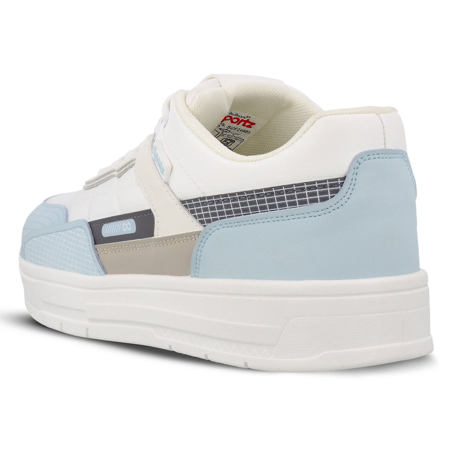 Men's Sports Sneakers - SGE24005 White Blue