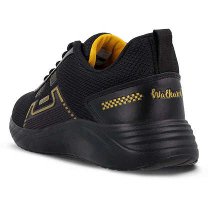 Men's Lace-up walking Shoes - WS3065 Black Gold