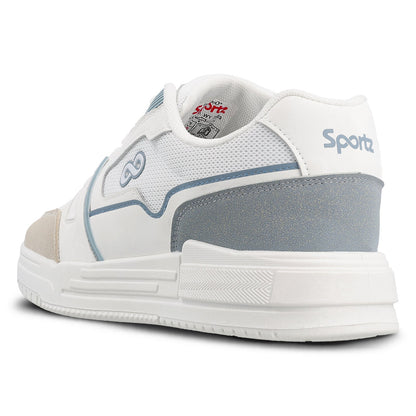 Men's Sports Sneakers - WY3489 White Grey